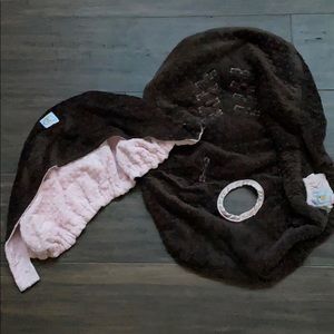 Reversible Minky Carseat Cover & Hood